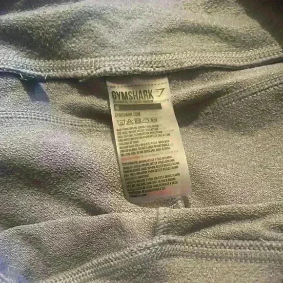 Gymshark True Texture Workout Leggings in Periwinkle Steel Blue Medium - Picture 6 of 7